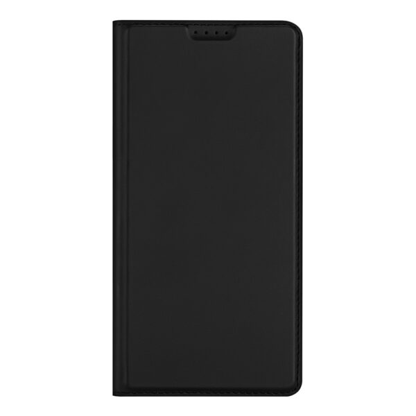 Husa Soft Close Book pentru Nothing Phone (2a), Tip carte, Protectie fata-spate, Piele eco, Buzunar card, Acoperire completa, Inchidere magnetica, Atingere neteda, Negru