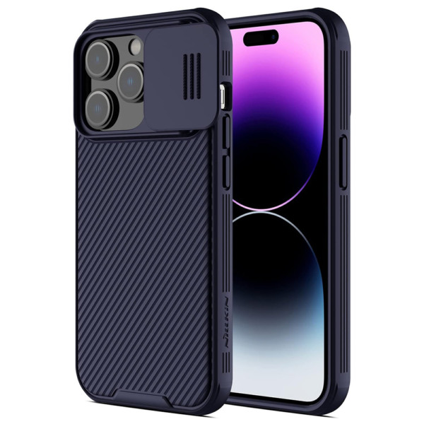 Husa pentru iPhone 16 Pro Max, Nillkin CamShield Pro Magnetic, Mov