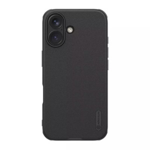 Husa pentru iPhone 16, Nillkin Super Frosted Shield Pro Magnetic, Negru