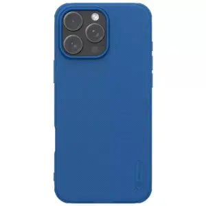 Husa pentru iPhone 16 Pro Max, Nillkin Super Frosted Shield Pro, Albastru