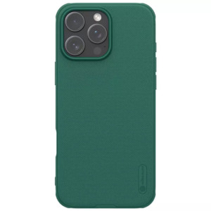 Husa pentru iPhone 16 Pro, Nillkin Super Frosted Shield Pro, Verde