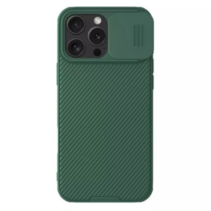 Husa pentru iPhone 16 Pro Max, Nillkin CamShield Pro Magnetic, Verde