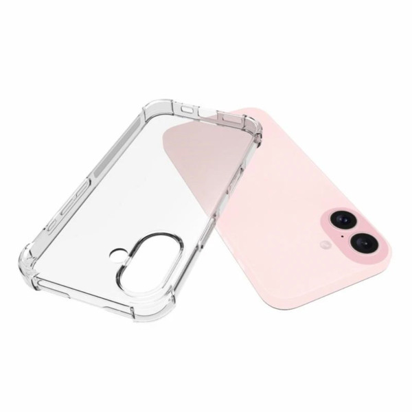 Husa Protectie Silicon Antisoc TPU Transparent compatibila cu iPhone 16