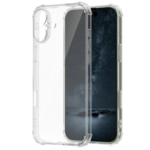 Husa silicon compatibila cu iPhone 16, Patru colturi rezistent la socuri, Camera Protection, Ultra rezistenta la impact, Transparenta